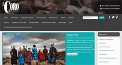 Desktop Screenshot of corohall.co.uk